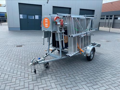 Wienese 135x250x10,20 Carbon platform + steigertransporter., Doe-het-zelf en Verbouw, Steigers, Zo goed als nieuw, Rolsteiger of Kamersteiger