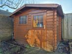 Houten tuinhuis 300x200! GRATIS OPHALEN 13 OF 14 FEBRUARI!!, Tuinhuis, 2 ramen, Hout, Ophalen