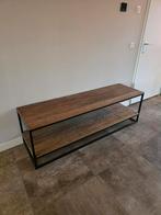 Houten TV meubel met metalen frame, Huis en Inrichting, Ophalen, 150 tot 200 cm, Zo goed als nieuw, Metaal