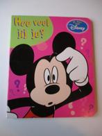 Disney Mickey Mouse kartonnen boekje Hoe voel jij je? 2005, Ophalen of Verzenden, Gebruikt