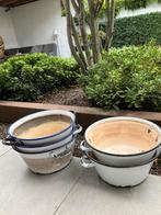 Vintage emaiile schalen, Antiek en Kunst, Antiek | Emaille, Ophalen