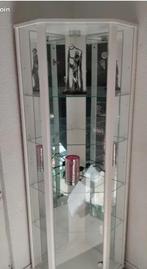 Zgan Vitrinekast wit., Ophalen, Zo goed als nieuw, 25 tot 50 cm, 50 tot 100 cm