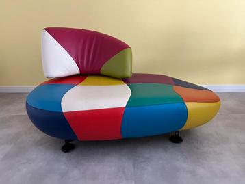 Leolux Kikko Marsman Feautuil - Chaise Longue Leer Leder beschikbaar voor biedingen