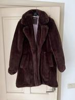 Amisu New Yorker winterjas bruin faux fur nepbont xs 34, Gedragen, Maat 34 (XS) of kleiner, Ophalen of Verzenden, Bruin