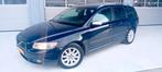 Volvo V50 2.4 170PK automaat Geartronic 2006 Blauw / zilver, Stof, Blauw, 2435 cc, Grijs