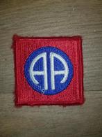 All American Airborne 82nd Patch Embleem US Army Paratrooper, Verzamelen, Ophalen of Verzenden, Landmacht, Nederland, Embleem of Badge
