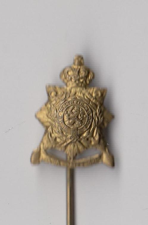 Korps Mariniers embleem open messing speldje, Verzamelen, Militaria | Algemeen, Landmacht, Embleem of Badge, Nederland, Ophalen of Verzenden