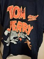 Tom and Jerry shirt, Gedragen, Blauw, Ophalen of Verzenden, Overige maten