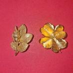 Broche verguld, Sieraden, Tassen en Uiterlijk, Broches, Ophalen of Verzenden, Zo goed als nieuw, Goud, Overige materialen