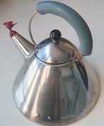 Alessi rvs fluitketel met een vogelfluit, inhoud 2liter, Huis en Inrichting, Ophalen, Gebruikt