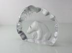 Glazen sculptuur ijsbeer Mats Jonasson, Antiek en Kunst, Antiek | Glas en Kristal, Ophalen of Verzenden