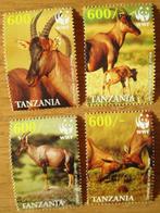 Tanzania, WWF serie Topi antilope, Verzenden, Postfris, Dier of Natuur