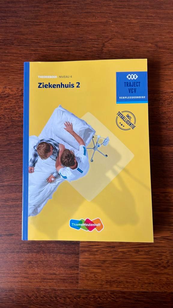 Ziekenhuis deel 2 niv 4 mbo- verpleegkundige boek, Boeken, Schoolboeken, Zo goed als nieuw, Nederlands, Overige niveaus, Ophalen of Verzenden