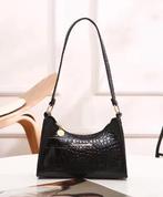 Zwarte dames tas (klein model), Sieraden, Tassen en Uiterlijk, Tassen | Damestassen, Ophalen of Verzenden, Nieuw, Zwart, Handtas