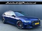 Audi A6 Avant 55 TFSIe quattro S-Line Competition Pano Matri, Gebruikt, 4 cilinders, Blauw, Leder
