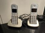Philips DECT Telefoonset, Telecommunicatie, Vaste telefoons | Handsets en Draadloos, Ophalen of Verzenden, Gebruikt, 2 handsets
