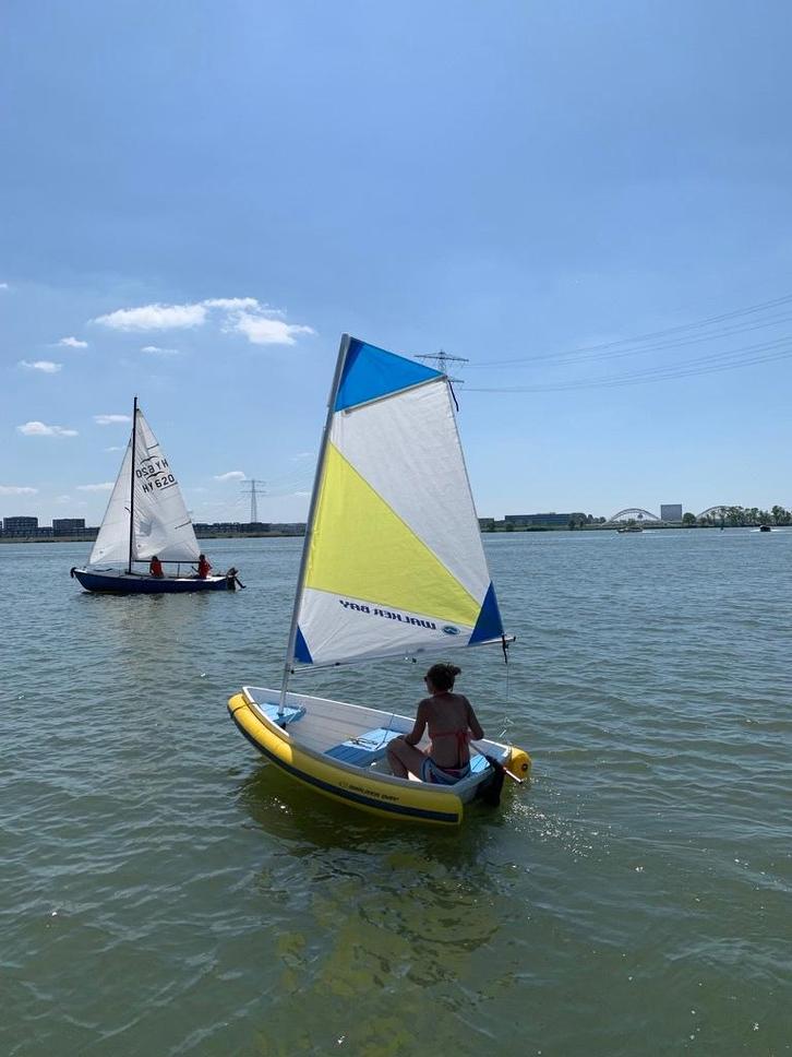walker Bay 8 zeilbootje, Watersport en Boten, Open zeilboten, Gebruikt, Overige typen, Minder dan 3 meter, Polyester, Geen motor