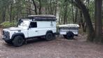 Land Rover Defender 110 2.4 TD, Land Rover, Zwart, 4 cilinders, Wit