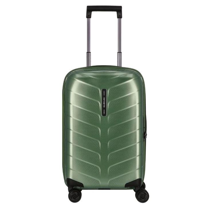 Samsonite Attrix Spinner 55/35 Kleur: Basil Green, Sieraden, Tassen en Uiterlijk, Koffers, Nieuw, Hard kunststof, 50 tot 60 cm