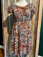 Geisha jurk cognac Peach maat S 36, Kleding | Dames, Jurken, Geisha, Ophalen of Verzenden, Nieuw, Maat 36 (S)