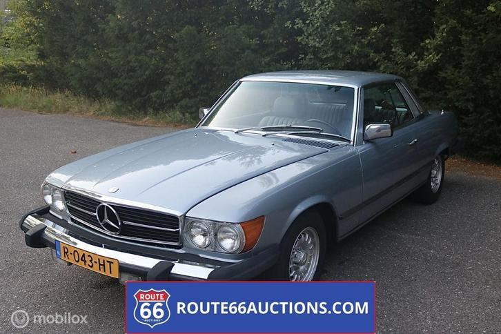 Mercedes-Benz 380 SLC | 1981 | Route 66 Auctions, Auto's, Oldtimers, Bedrijf, Te koop, Mercedes-Benz, Benzine, Overige carrosserieën