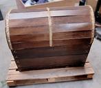 Mooie houten schatkist – 100x54x78 cm, Ophalen, Gebruikt, 50 tot 100 cm, 100 tot 125 cm