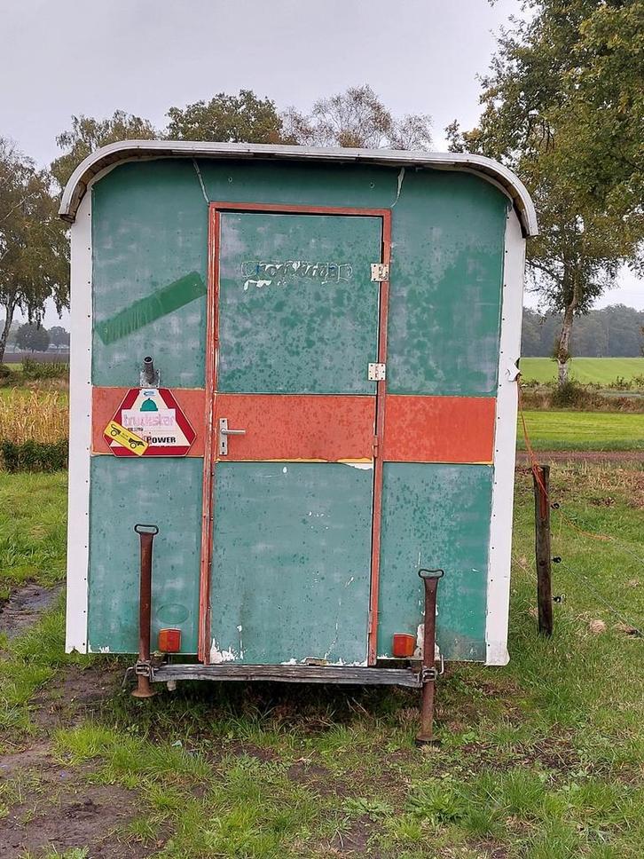 Pipowagen, Doe-het-zelf en Verbouw, Bouwketen en Schaftketen, Ophalen of Verzenden