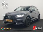Audi Q5 50 TFSIe Quattro S Line Plug In Hybrid 300pk Dealer, Automaat, 2005 kg, Zwart, 4 cilinders