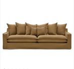 Loods5 4-zitsbank + Loveseat Alina Shadow khaki z.g.a.nieuw!, Ophalen of Verzenden, Zo goed als nieuw, 75 tot 100 cm, Stof