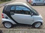 Smart ForTwo 1.0 52KW Coupe 2007 Zwart, Auto's, Zwart, 18 €/maand, Zwart, Origineel Nederlands