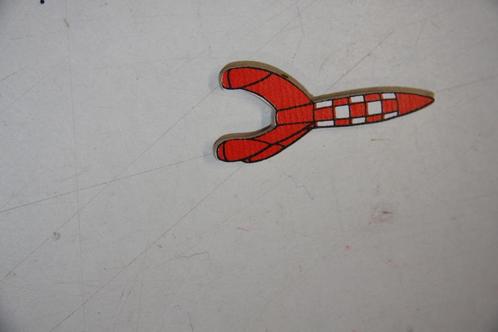 1x kuifje raket magneet origineel 5,3 cm meerdere stuks (271, Verzamelen, Stripfiguren, Zo goed als nieuw, Gebruiksvoorwerp, Kuifje
