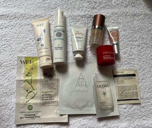 Diverse travelsize - Fresh, Annayake, Caudalie, Aesop, etc., Sieraden, Tassen en Uiterlijk, Uiterlijk | Gezichtsverzorging, Nieuw
