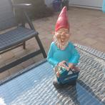 Tuinkabouter met gereedschapskist, Tuin en Terras, Tuinbeelden, Ophalen of Verzenden, Zo goed als nieuw, Kunststof, Tuinkabouter