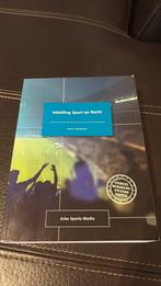 Marco Mosselman - Inleiding sport en recht, Boeken, Ophalen of Verzenden, Zo goed als nieuw, Marco Mosselman
