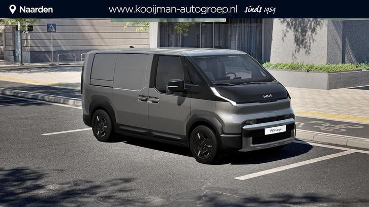Kia PV5 L2H1 Essential 51.5 kWh incl. €1250 Introductievoo, Auto's, Bestelauto's, Bedrijf, Te koop, ABS, Achteruitrijcamera, Adaptive Cruise Control