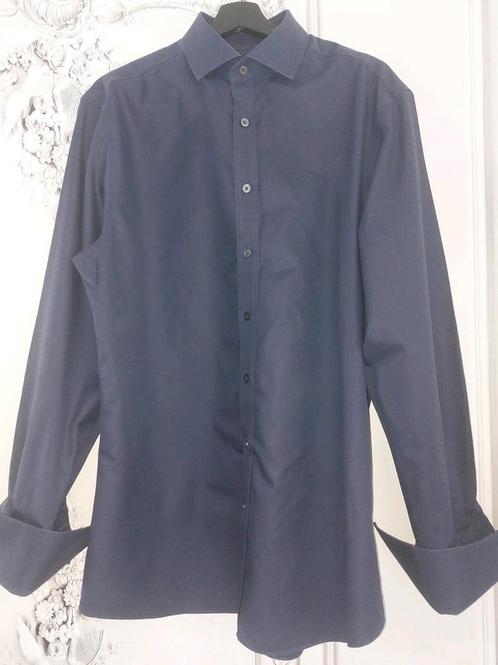 Charles Tyrwhitt non Iron overhemd maat 43 slim 100% katoen, Kleding | Heren, Overhemden, Zo goed als nieuw, Halswijdte 43/44 (XL)