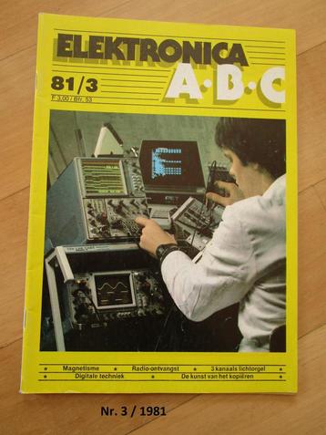 Tijdschrift Elektronika ABC - nr. 3/1981 beschikbaar voor biedingen