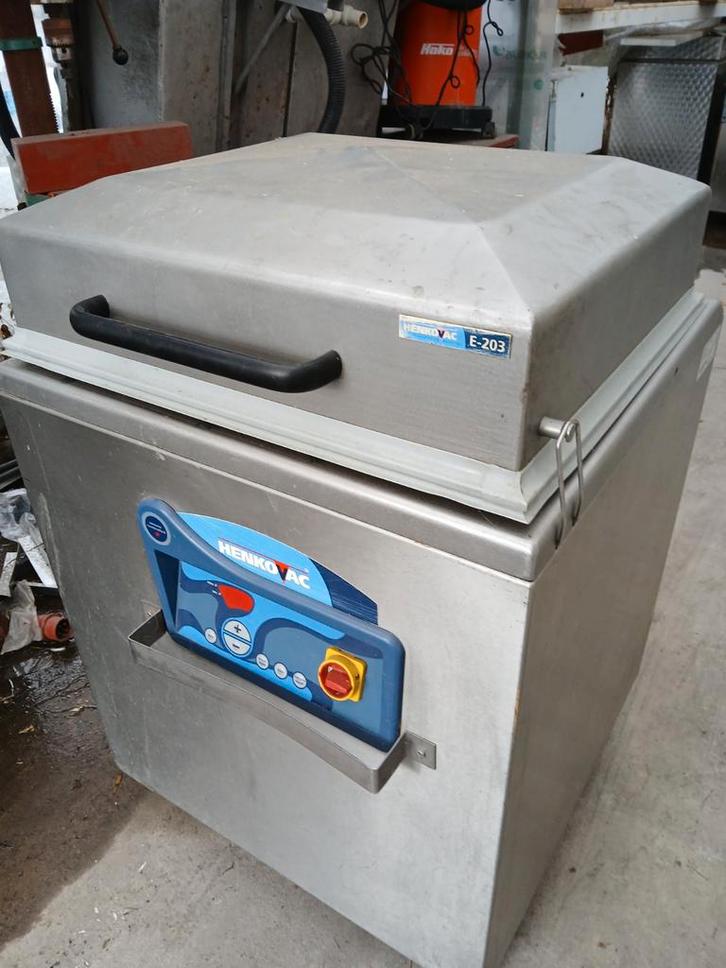 Henkovac E-203 Vacuüm Machine, Zakelijke goederen, Horeca | Keukenapparatuur, Bakkerij en Slagerij, Gebruikt, Ophalen of Verzenden
