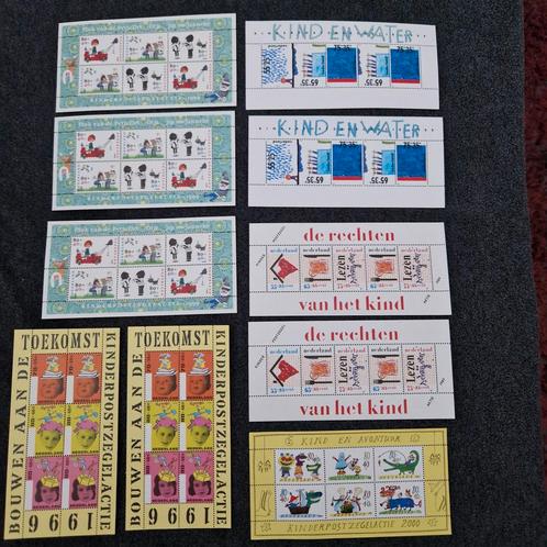 NL Kinderpostzegels kaveltje oa Pluk van de Petteflet, Postzegels en Munten, Postzegels | Nederland, Postfris, Na 1940, Ophalen of Verzenden