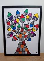 Bijzondere Bonte Boom. Special Art. Unicum., Ophalen of Verzenden