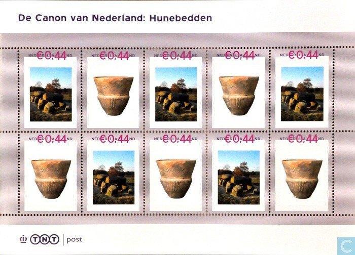 Canon van Nederland: De Hunebedden, Postzegels en Munten, Postzegels | Nederland, Postfris, Na 1940, Ophalen of Verzenden
