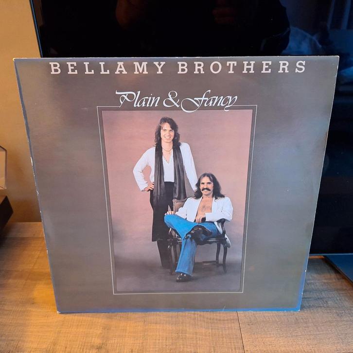 Bellamy brothers plain & fancy, Cd's en Dvd's, Vinyl | Rock, Gebruikt, Poprock, 12 inch, Ophalen of Verzenden