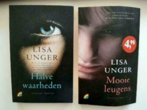 2 x lisa unger:mooie leugens,halve waarheden pockets nieuw, Boeken, Thrillers, Nieuw, Nederland, Ophalen of Verzenden