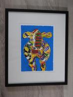 Zeefdruk - Peter Diem - 2015/4000 - 48x57 cm - Paspartoe, Antiek en Kunst, Ophalen