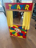 Handpoppen theater inclusief 3 handpoppen, Ophalen, Gebruikt