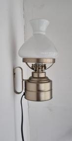 Wandlamp design olielamp modern, Ophalen of Verzenden, Zo goed als nieuw, Glas