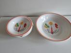 Pasta borden servies nieuw Quadrifoglio 4 borden 1 schaal, Nieuw, Ophalen of Verzenden, Bord(en), Overige stijlen