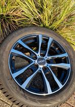 Complete set winterbanden en velgen 205/55R16 steek 5 x 100, Auto-onderdelen, Banden en Velgen, Ophalen, Gebruikt, 16 inch, Banden en Velgen