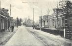Bergum - De Lageweg - antiek uit 1913 met oude tram rails, Ophalen of Verzenden, Voor 1920, Gelopen, Friesland