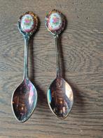2 verzilverde lepeltjes, Ophalen of Verzenden